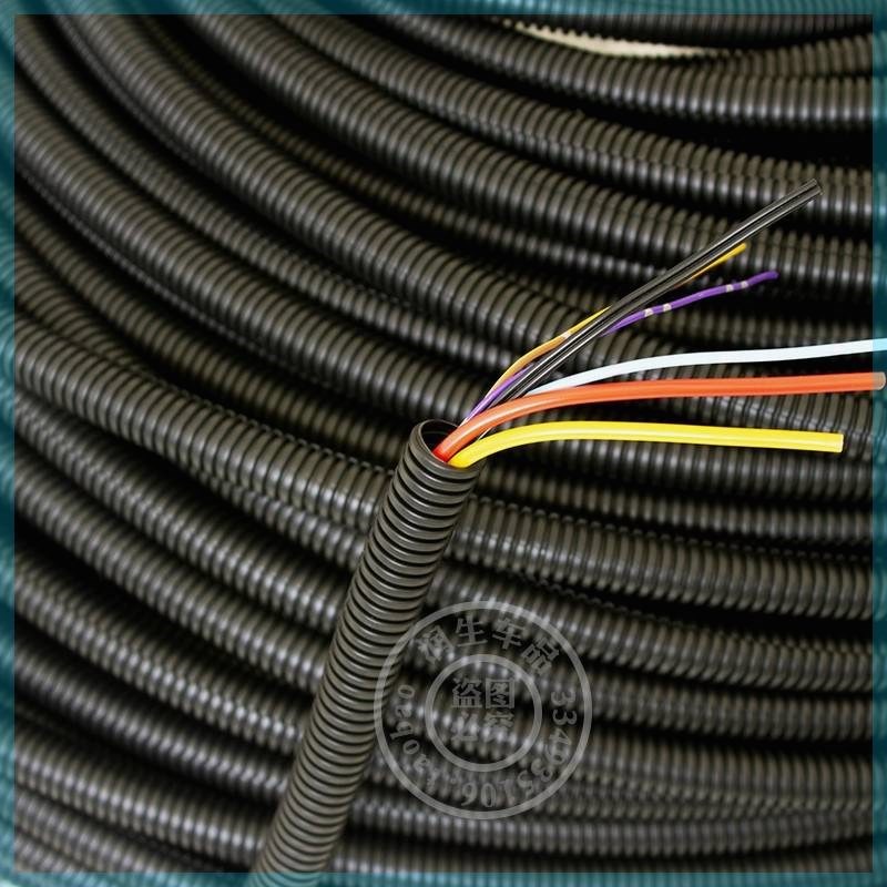 汽车线束套管包保护电线阻燃线管线路耐高K温隔热发动X机车用开口