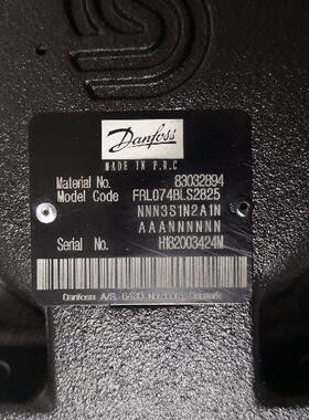 JRL060BRP2020NNN3S1B2A2NNNNNNNNN丹佛斯Danfoss液压泵柱塞泵