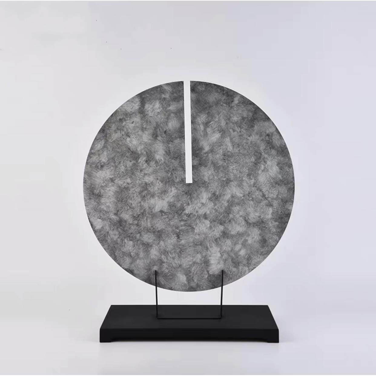 新中式轻奢样板房圆形铁艺复古摆件客厅大堂边柜云彩家居软装饰品,鲜花速递/花卉仿真/绿植园艺,割草机/草坪机,淘宝优惠券,粉丝福利购,淘宝优惠卷