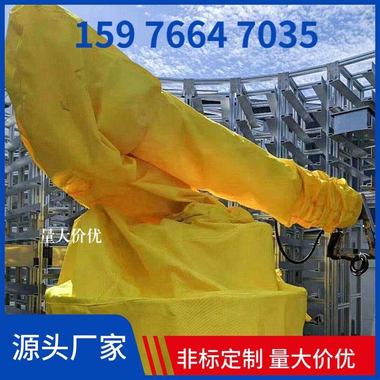七盾科技发那科M-20iA防酸碱机器人防护服耐高温防飞溅屏风式