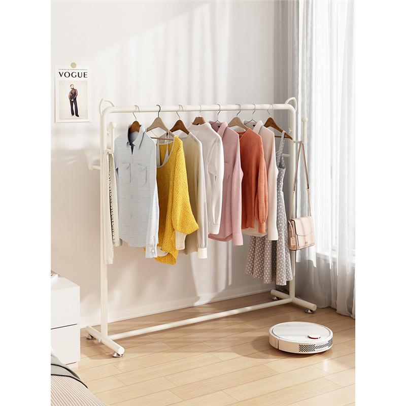 鑫百邦晾衣架落地折叠卧室内晒被子凉衣架出租房家用收纳挂衣架子