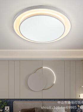 客厅大圆灯现代简约1米圆形大厅灯具80cm卧室led吸顶灯工厂直销