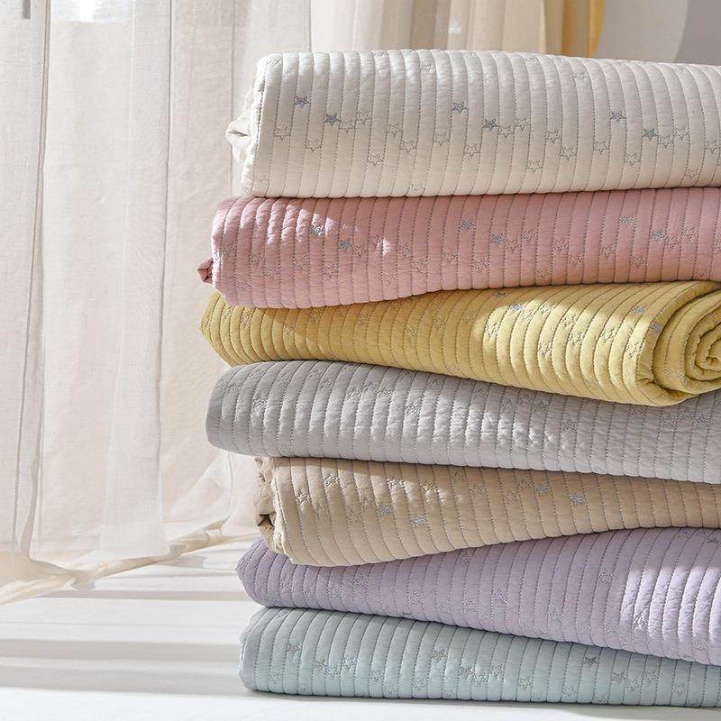 莱赛尔刺绣星星纱洗床盖三件套绗缝夹棉加厚防滑床单薄被四季盖毯,玩具/童车/益智/积木/模型,其它,淘宝优惠券,粉丝福利购,淘宝优惠卷