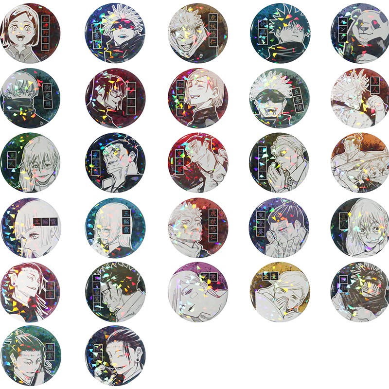 补款 咒术回战 P JCSs限定 受注闪徽章 第二弹吧唧 五条悟 vol1