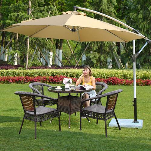 梵派香蕉伞户外遮阳伞庭院伞室外休闲大太阳伞3米露台摆摊户外伞