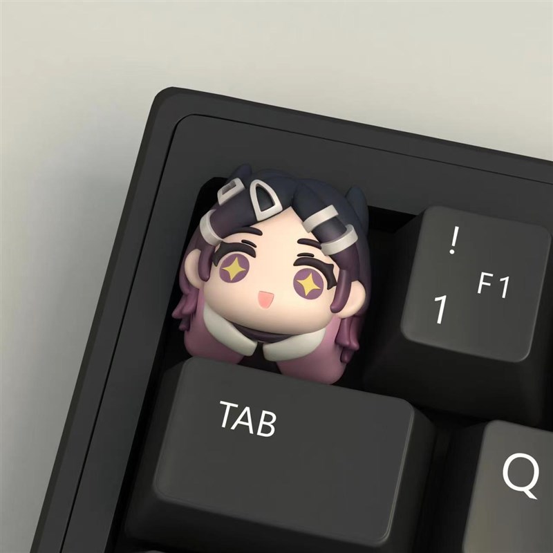 暮蝶键帽无d畏契约游戏键帽树脂键帽机械键盘个性立体按键帽客制