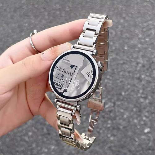 适用于华为GT6手表方糖金属钢带watch4pro表带智能手表表带