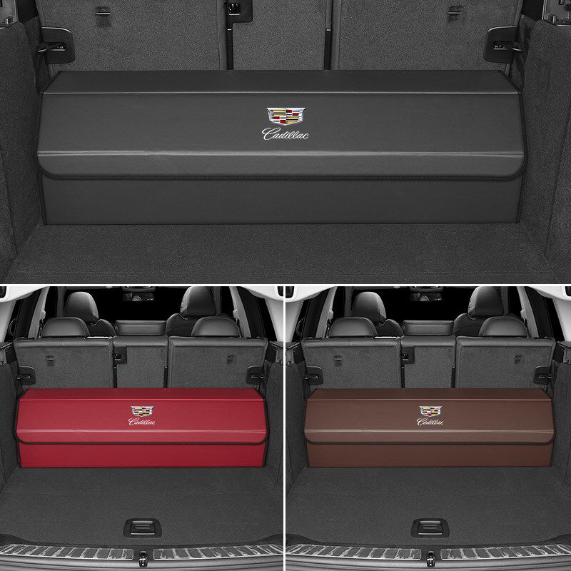 适用凯迪拉克汽车后备箱收纳箱XT4/XT5/XT6CT4/CT5/CT6车载储物箱