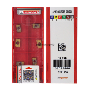 TT9080 DP5320 韩国杜龙卡浦 Duracarb数控铣刀片APMT1135PDER