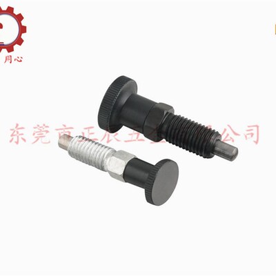 细牙分度销 旋钮柱塞 碳钢 复位型 定位柱 PXA PXK10/12/16