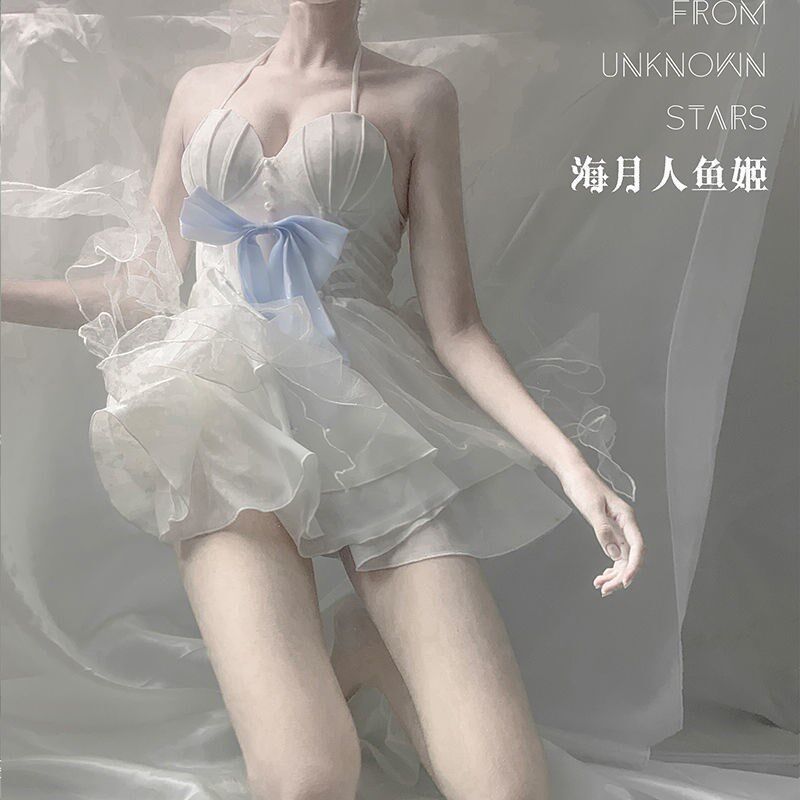 泳衣高级超好看女ins高颜值可爱甜美小胸平胸专用成人性感风泡温