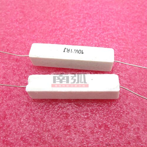 水泥电阻10W1R/10W1欧/大功率水泥电阻1RJ10W焊机用电阻