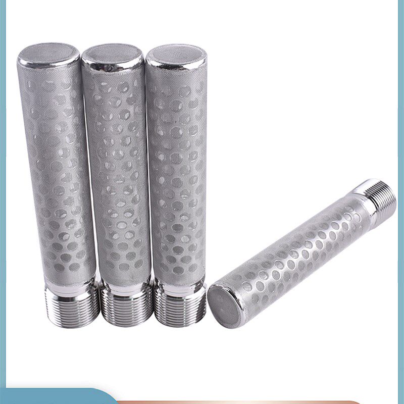 不锈钢冲孔板筛网圆柱形过滤网筒管道工业水机械过滤器内网滤网桶