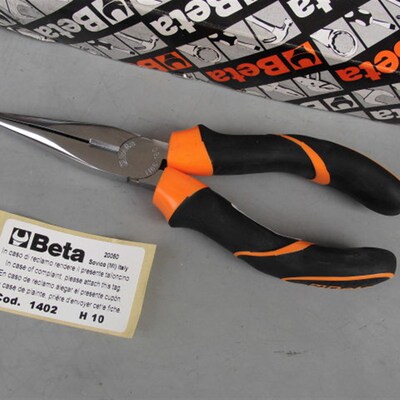 原装进口意大利Beta百塔尖嘴钳工业级尖头钳子1166BM160mm200mm