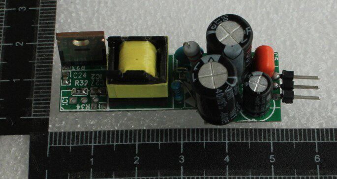 高压电源模块,输出可调,宽电压18到95V输入 输出可调 功率1W