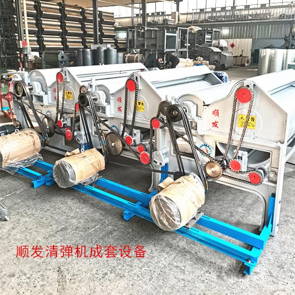 厂家供应双辊清弹机 开松 清理棉花机械棉花PP棉羊绒清弹机开松机