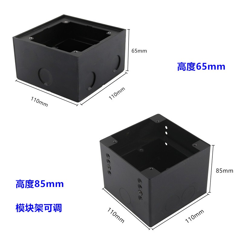 120型开启式纯铜地插加深底盒多媒体模块配件芯子不锈钢地面插座