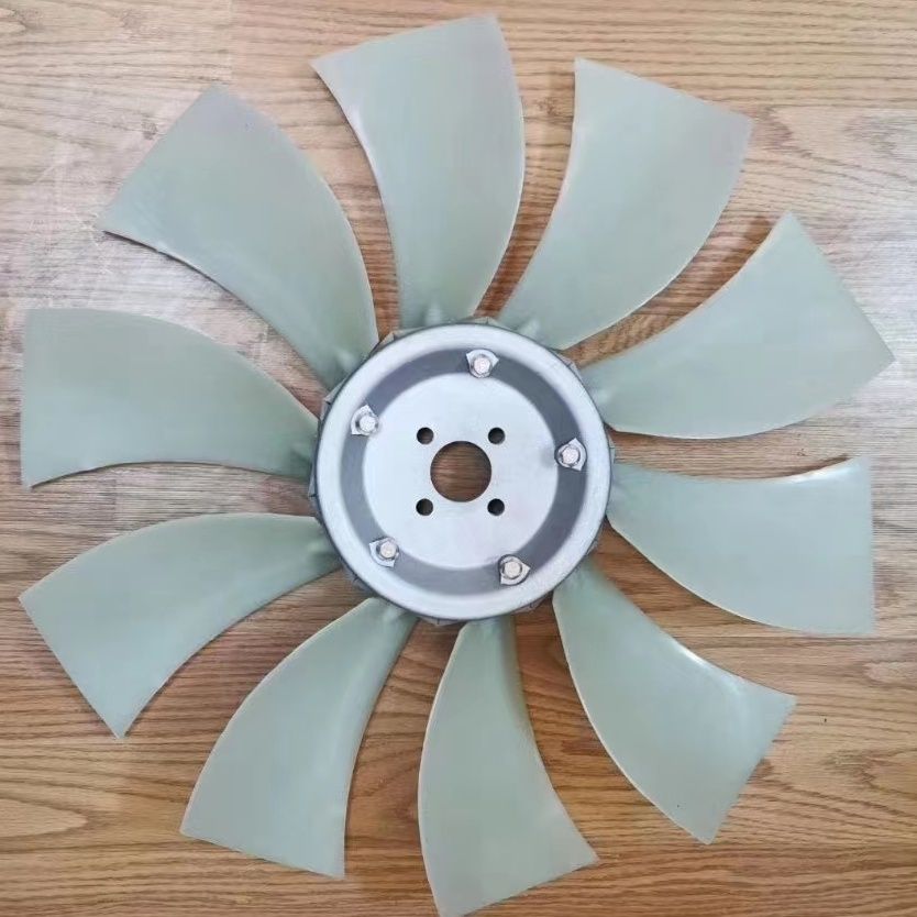 挖掘机配件 SY 三一55风扇叶 五十铃4JG1发动机水箱风叶