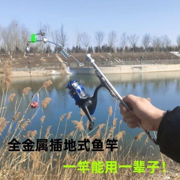 钓鱼神器黑科技钩鱼工具大全海竿带地插鱼钩钓黄辣丁神器金属一体
