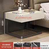 床头柜简约现代简易抽屉柜高级感酒店小型轻奢意式 边几床边置厂家