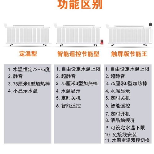 电暖气片家用注水加水电暖气片水暖散热片家用取暖器节能省电静音