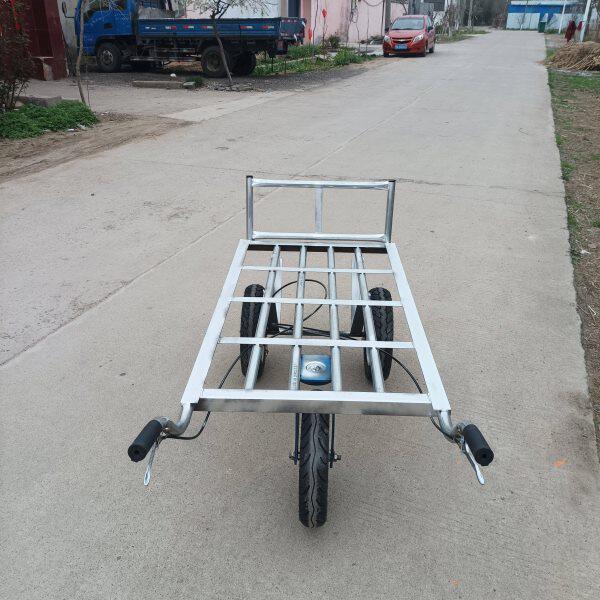 工地板车护栏两轮手推车货车地排车拉货车拖车手拉车载重王搬运车