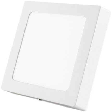 方形明装筒灯超薄led面板灯厨卫灯天花过道灯射灯6W18W24W免开孔