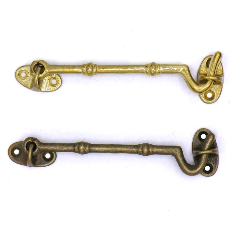 纯铜窗户风钩窗钩老式防风木w窗窗子固定撑钩挂搭钩中式仿古铜窗