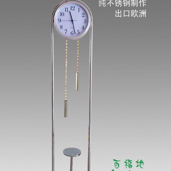 创意落地时钟欧式落地钟铁艺座钟简易钟客厅挂钟立式钟静音石英钟