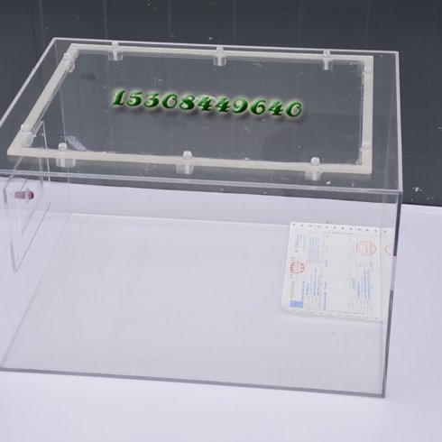 透明有机玻璃抽真空实验箱容器具罩子/医院学校实验室密封箱定制