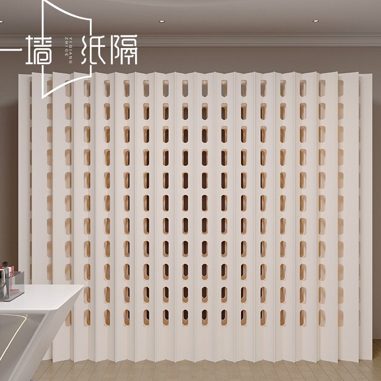 屏风隔断假墙镂空通透办公室美容院隔断屏风挡板分隔板墙简易自装