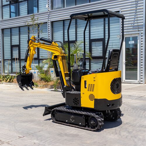 出口美国HT10BZ小型挖掘机 农用履带式挖沟机 多功能微型挖掘机