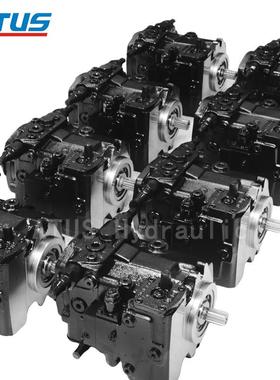 轴向高压泵A10VG63+A10VG液压泵JCB柱塞泵WALZEW1006增压油泵