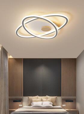 led主卧室灯简约现代吸顶灯节能轻奢创意房间灯大气家用客厅灯饰