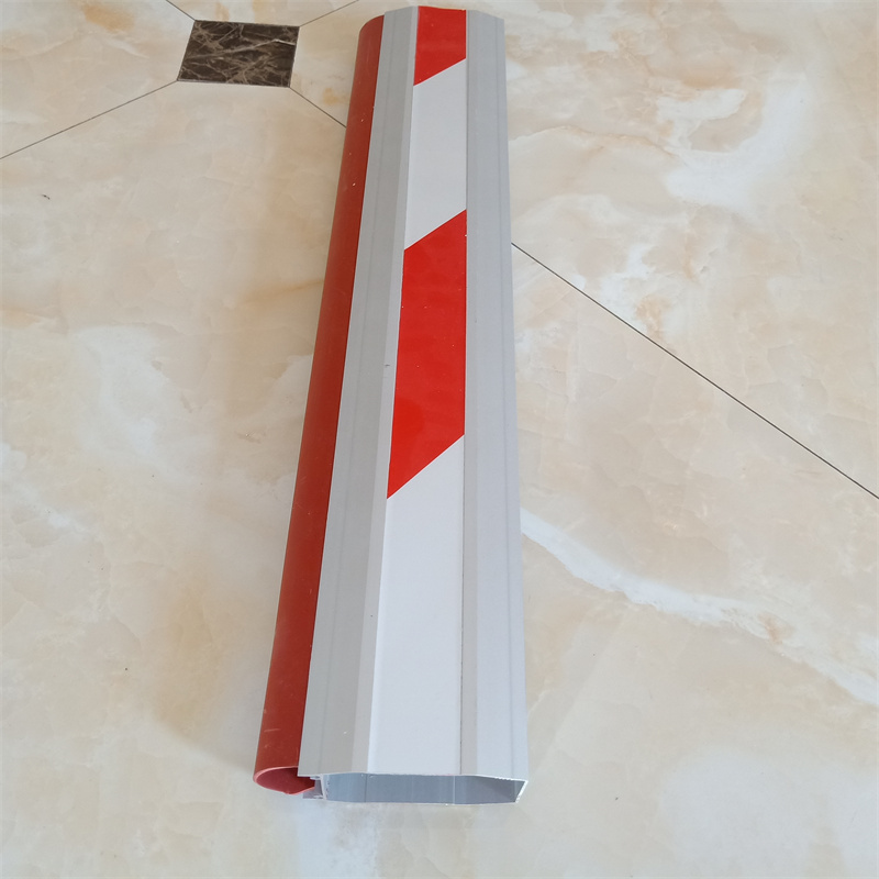道闸杆八角胶条杆停车场升降杆小区起落杆物业Q门卫拦车杆防砸胶