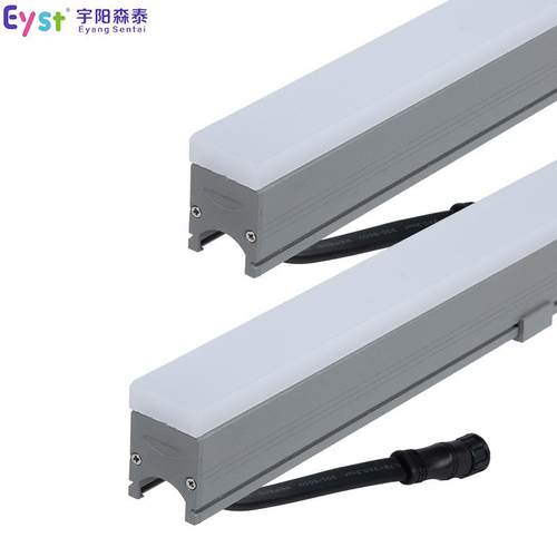 LED亚克力线条灯外墙灯轮廓灯楼体亮化DMX512全彩灯像素灯条DC24V