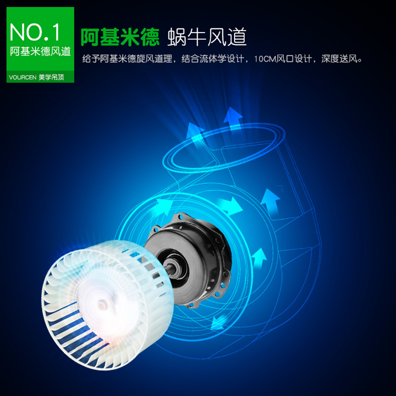 30x45集成吊顶排气扇换气扇厨房卫生间300*450静音大功率排风扇