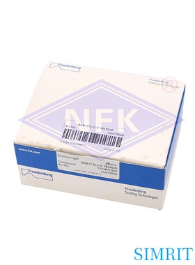 BABSL 18*30*6泵阀用CFW丁腈橡胶高压骨架油封配件德国SIMRIT品牌