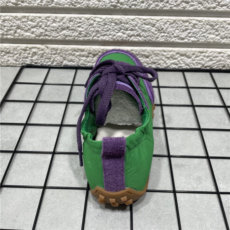 断码处理真皮芭蕾风德训鞋女轻便防滑软底小众覆古休闲 运动