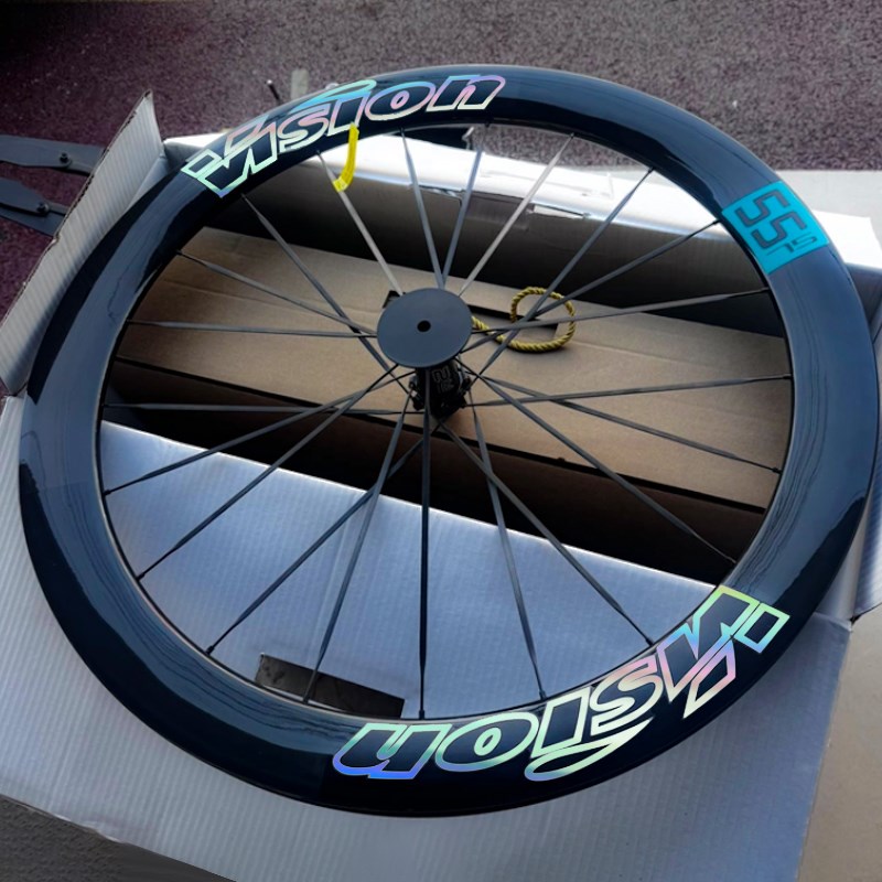 适用于VISION METRON SL45/60环法公路车碳刀轮毂轮组DIY定制贴纸