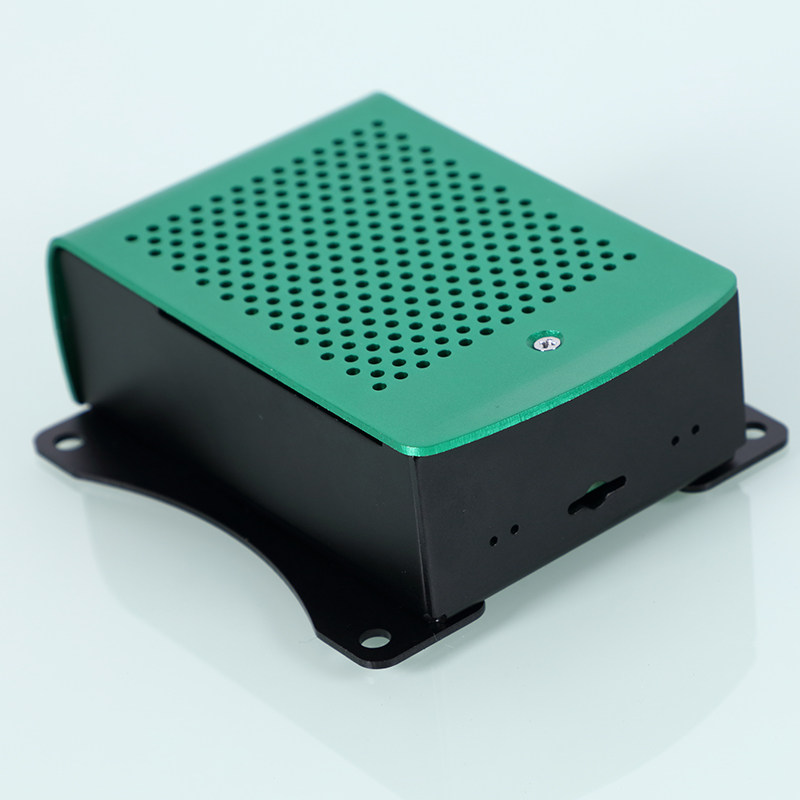 树莓派主板外壳金属铝合金2/3代B+型散热壳机箱主板防尘盒子配件