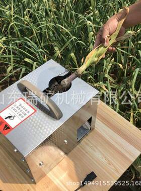 家用大蒜去须机去胡机不锈钢销须剪杆切根去杆切切机大蒜收货机