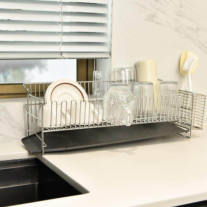 304不锈钢单层碗碟沥水架台面小型厨房水槽窄边筷盘子滤水置物篮,电子元器件市场,其它元器件,淘宝优惠券,粉丝福利购,淘宝优惠卷