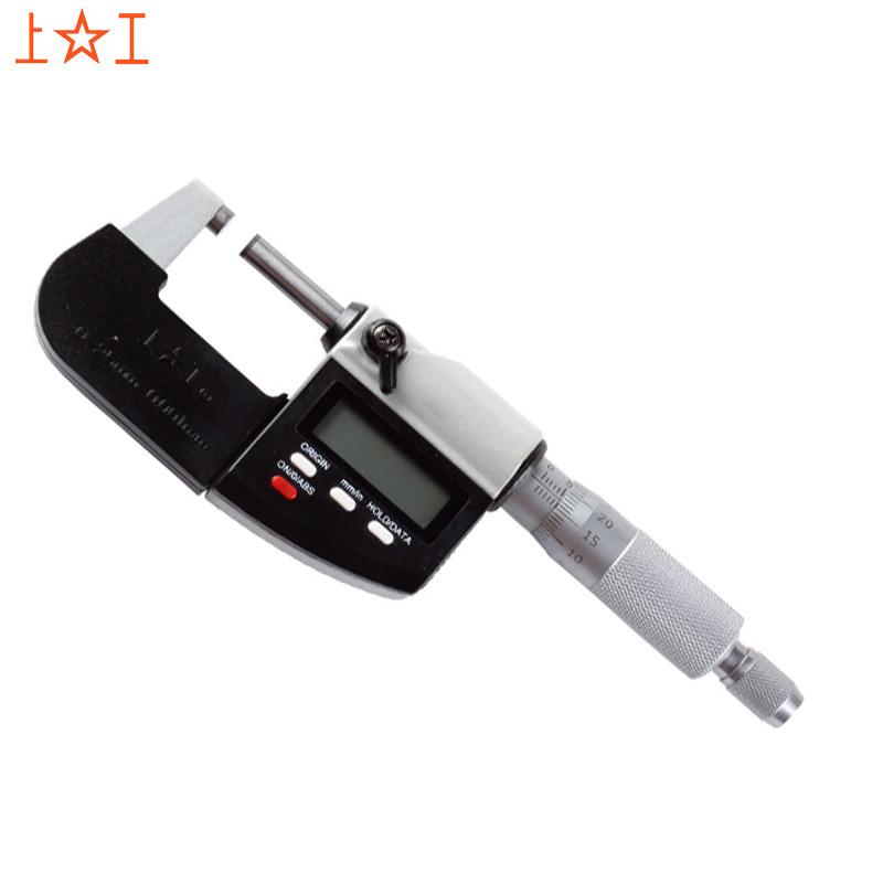 数显外径千分尺0-25-50-75-100高精度卡尺螺旋测微仪上海