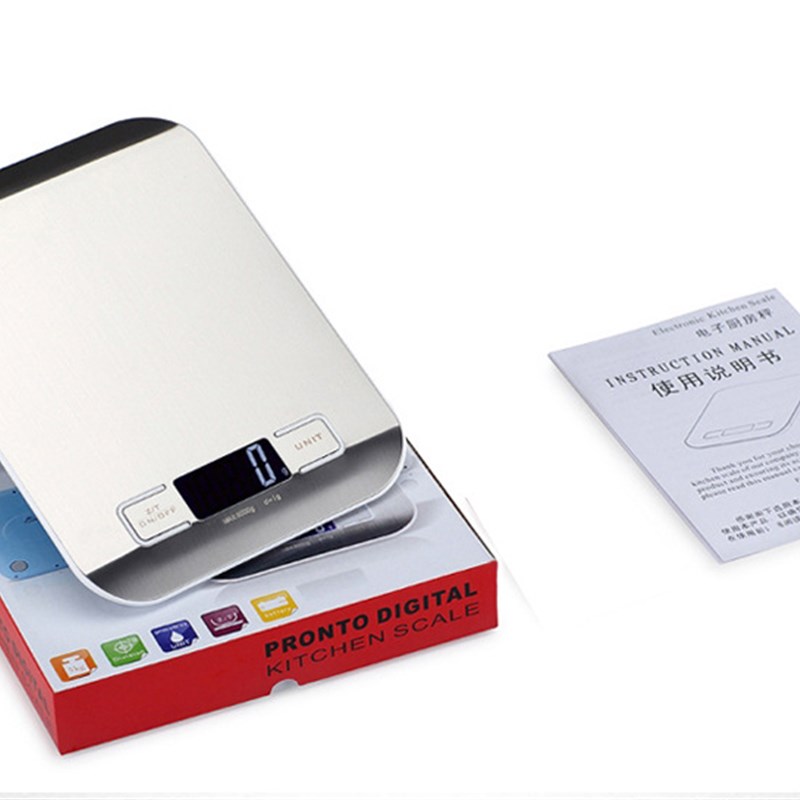 小型电子秤克秤家用食物秤高精度烘焙克称厨房秤中药称10kg/1g