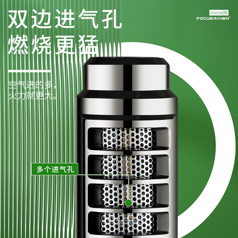 喷火充气防风火机点火器创意长手柄个性艾炙雪茄温直喷焊枪