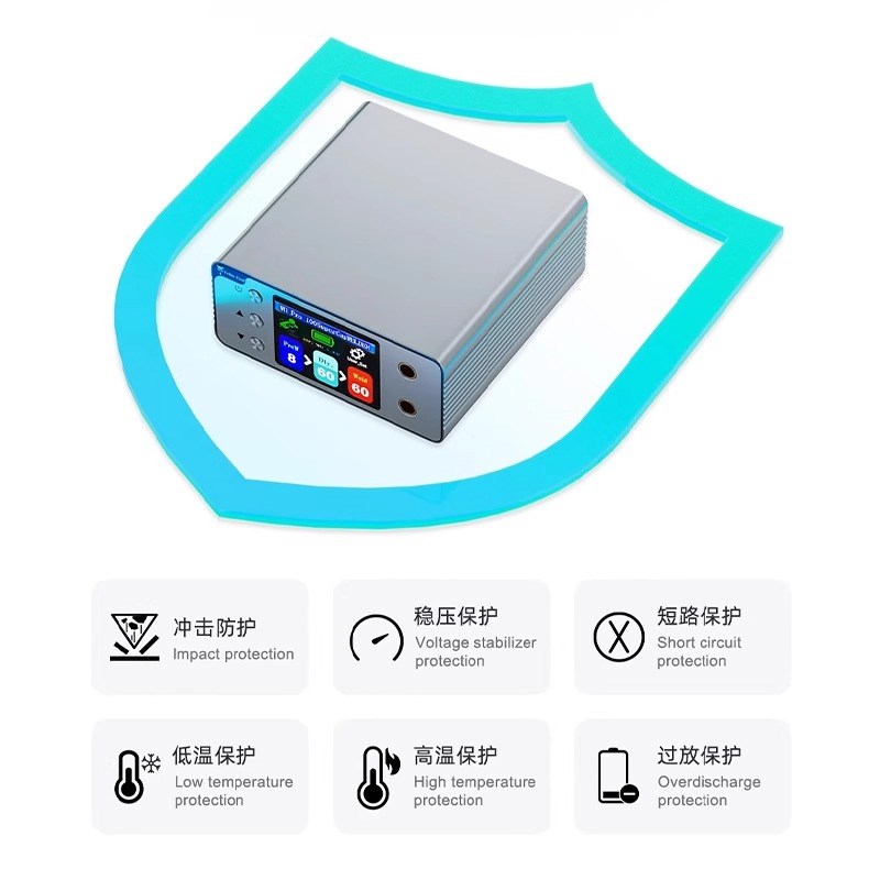 双脉冲法拉电容点焊机安全可调输出移植电芯工具手持小型点焊机