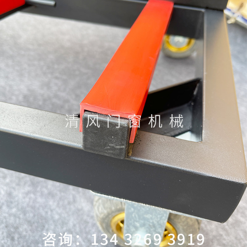 极速新型可折叠伸缩门窗推车搬运夹板石材玻璃P重型四轮手推车可