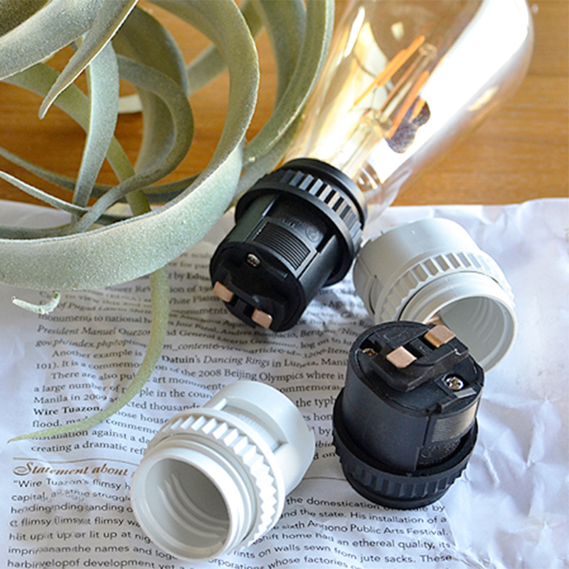 导轨灯座E27螺口散光LED轨道灯明装服装店店铺商用家用智能补光灯