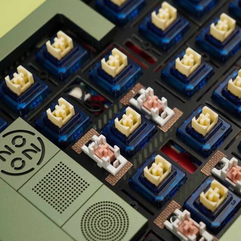 NONO  静电容键盘客制化套件码字程序编程有线全金属铝坨坨N67